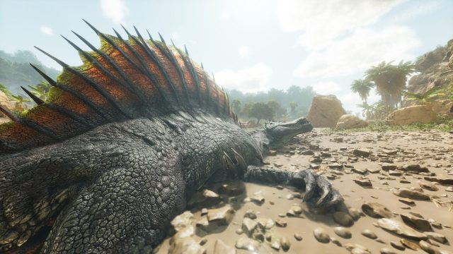 taming a spino in ark survival ascended