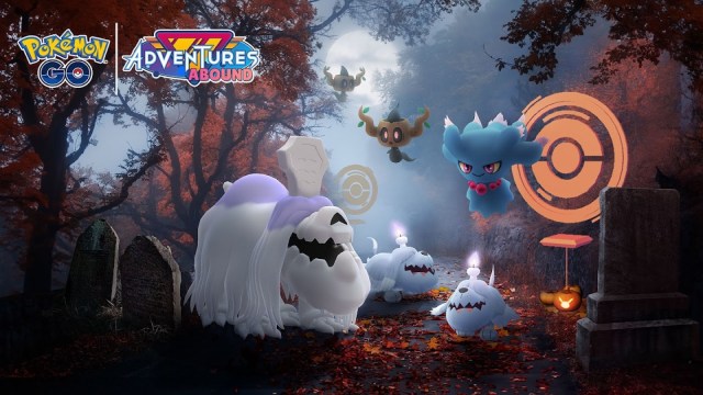 Pokémon Go Halloween 2023 poster