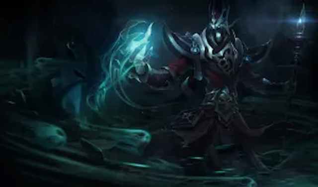 Image of Karthus casting a spell