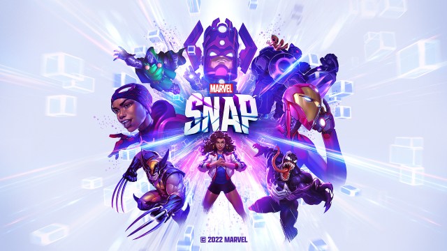 The Marvel snap logo