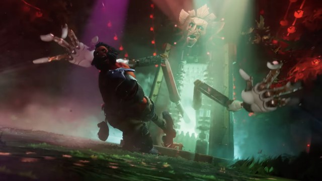 Ringmaster capturing Axe in a Dota 2 trailer