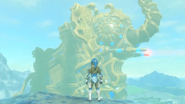 A Divine Beast as seen in Breath of the Wild