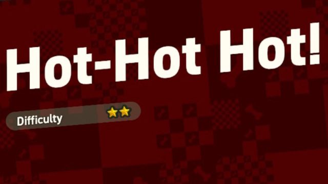 hot-hot hot level in super mario wonder