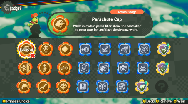 All Badges in Super Mario Wonder