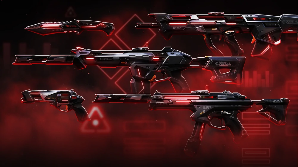 The Protocol 781-A skin bundle in VALORANT.